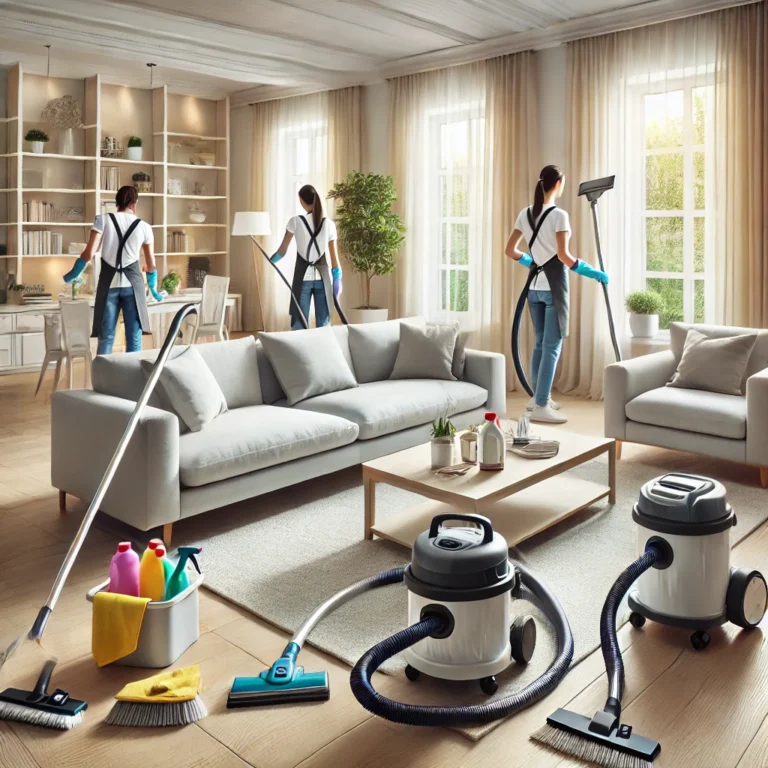 How Long Does It Take a Professional Cleaning Company to Clean a House?