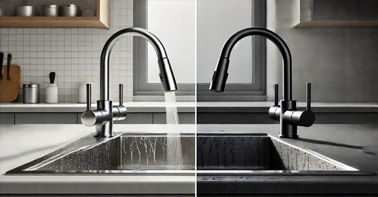 Silver vs. Black Faucets: Which Is Easier to Keep Clean?