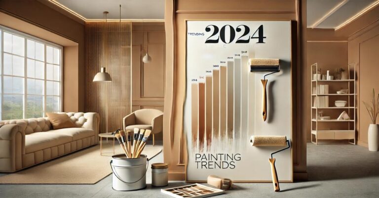Home Interior Being Painted in 2024 Trend Colors - Natly Services Painting in Northamptonshire